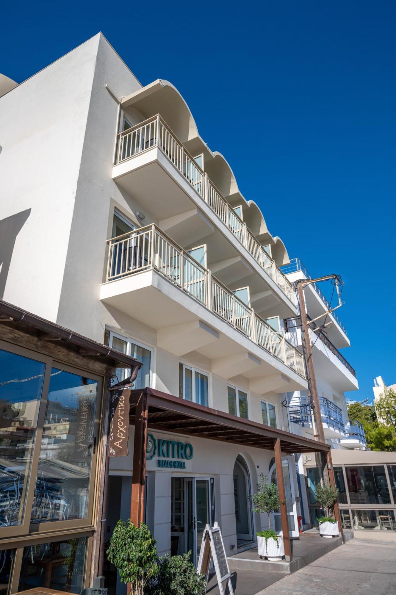Kitro Beach Hotel - Adults Only 圣尼古拉奥斯 外观 照片